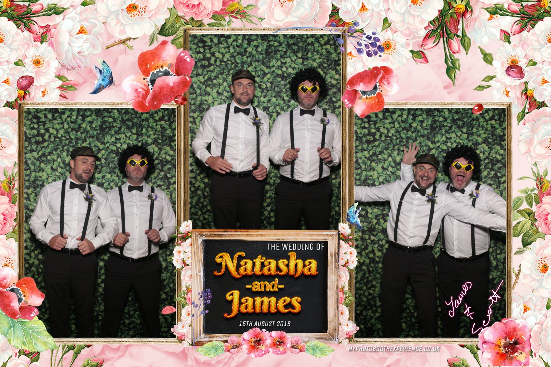 Natasha & James  | View more photos from the event at gallery.myphotoboothexperience.co.uk/u/MyPhotoBoothExperienceLtd/Natasha-James